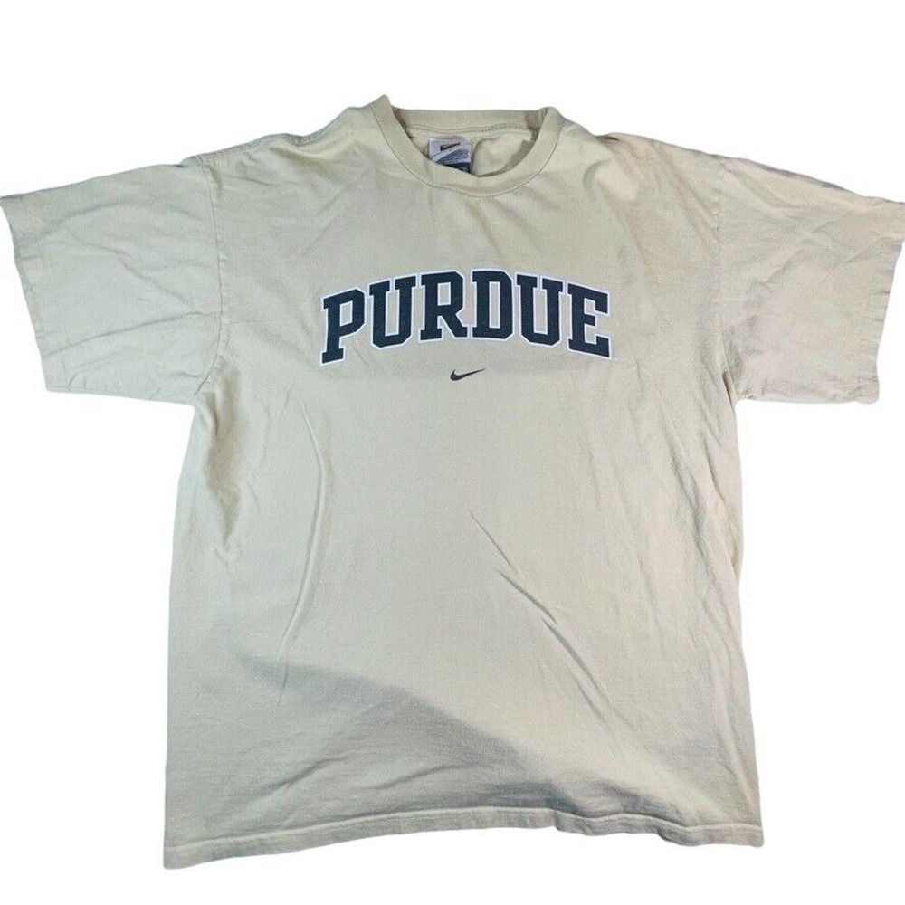 Vintage y2k Nike Team Purdue University Boilermakers t-shirt men's large shirt
